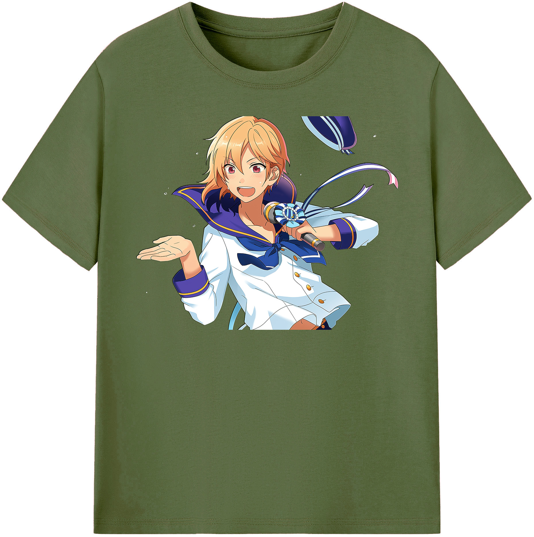 （画像用） あんさんぶるスターズ! Ensemble Stars 綿100％半袖Tシャツ（フロントプリント）